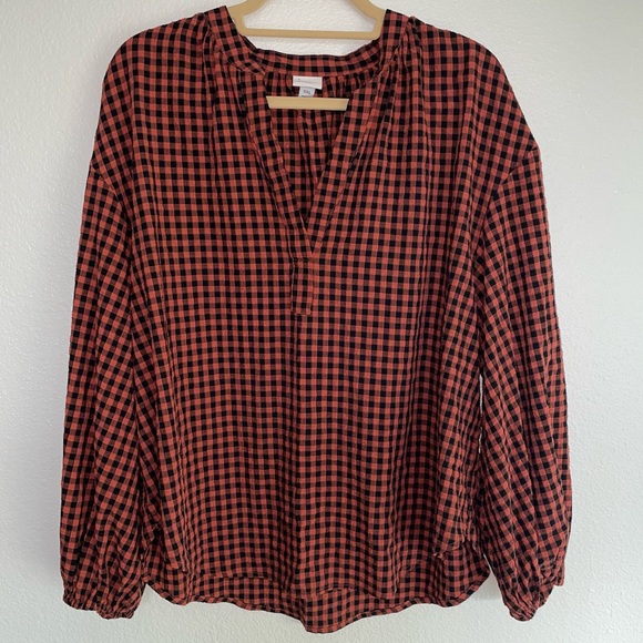 Universal Thread | Tops | Universal Thread Balloon Sleeve Blouse Size ...